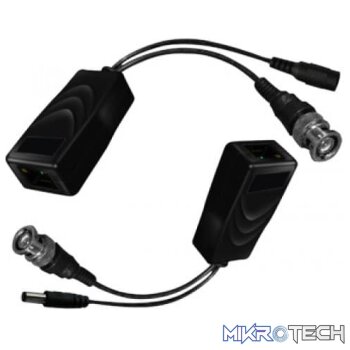 Security Balun  1CH Video Balun TX/RX includes power CCTV Accessories